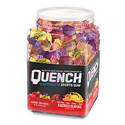Mueller Quench Chewing Gum Variety Tub
