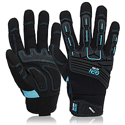 Muveen Impact Resistant Mechanic Gloves [DEX FIT NEO]
