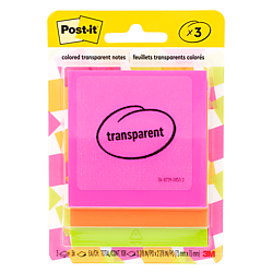 Post-it Transparent Sticky Notes