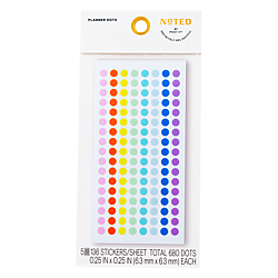 Post-it Noted Planner Dots / Stickers