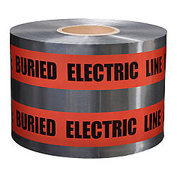 Orange with BlackHAUNTED DO NOT ENTER printing 3 in x 100 ft. FindTape Seasonal Halloween Printed Barricade Tape 