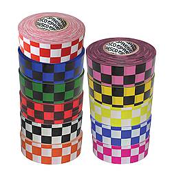Presco Checkerboard Patterned Roll Flagging Tape