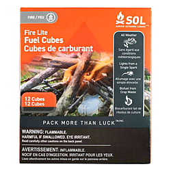 SOL Fire Lite Fuel Cubes