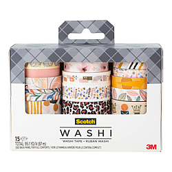 Scotch Expressions Washi Tape [15-Pack]