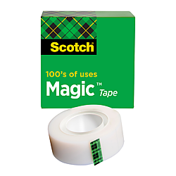 Scotch Magic Tape Rolls [Invisible Matte Finish]