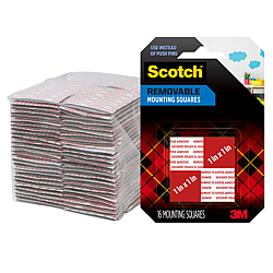 Scotch Removable Double-Sided Mounting Squares