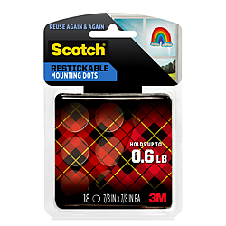 Scotch Restickable Mounting Dots