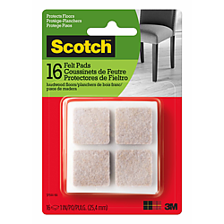 Scotch Square Felt Pads