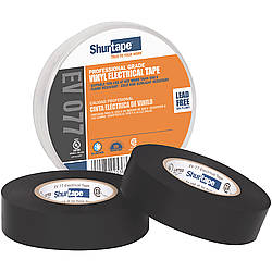 Shurtape Professional-Grade Electrical Tape [UL-Listed]