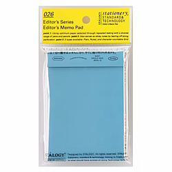 Stalogy Editor's Series Plain Adhesive Memo Pad