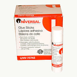Universal Permanent Glue Stick [Acid-Free] (UNV75748)