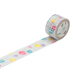 MT Fab Screen Printed Washi Paper Masking Tape [Produced in Japan]
