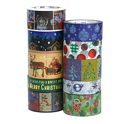 MT Limited Edition Christmas Washi Tape Sets [10-Pack]