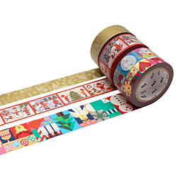 MT Limited Edition Christmas Washi Tape Sets [3-Pack]