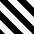 Black with White stripes