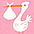 Stork (Pink)
