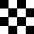 White and Black Checkerboard