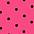 Neon Pink and Black Polka Dot