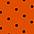 Orange and Black Polka Dot