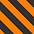 Neon Orange and Black Stripes