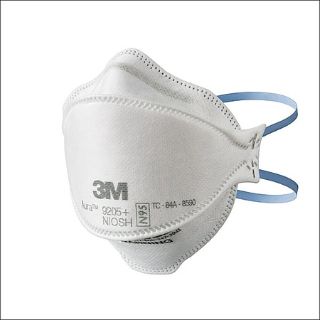 3M 9205+ Aura Particulate Respirator Mask N95
