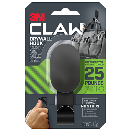 3M CLAW Drywall Hooks [25 lbs.]