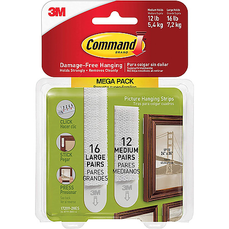Command Picture Hanging Strips [Removable]