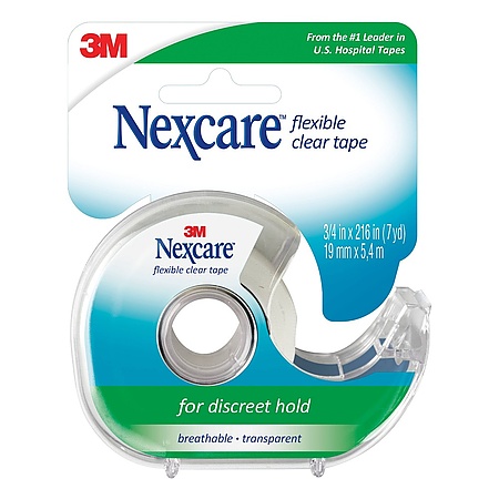 3M 77 Nexcare Flexible Clear First Aid Tape