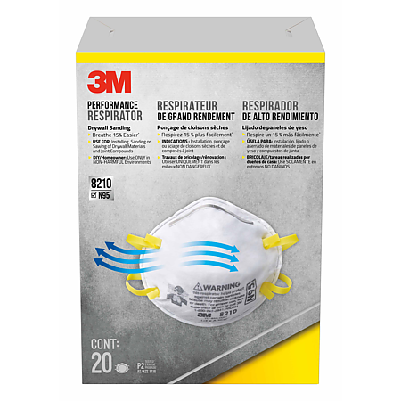 3M Performance Drywall Sanding Particulate Respirator [N95] | SKU 8210D