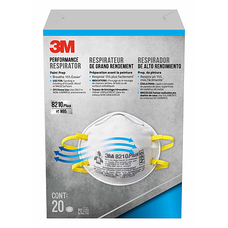 3M Performance Paint Prep Particulate Respirator [N95] | SKU 8210PP-Plus