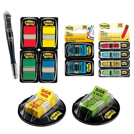 3M 680 Post-It Sticky Flags & Page Markers