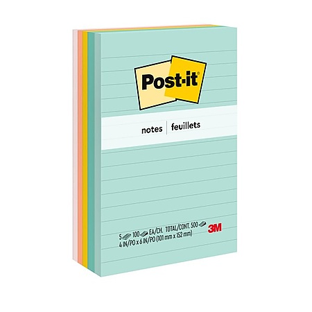 Post-it Lined Sticky Notes
