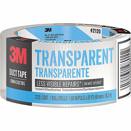 3M 2120-A Tough Transparent Duct Tape [Discontinued]