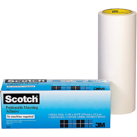 3M 568 Scotch Positionable Mounting Adhesive Roll