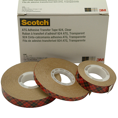 3m Scotch 924 ATG Adhesive Transfer Tape Roll 3/4 x 36 Yds 