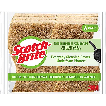 Scotch-Brite Greener Clean Scrub Sponges