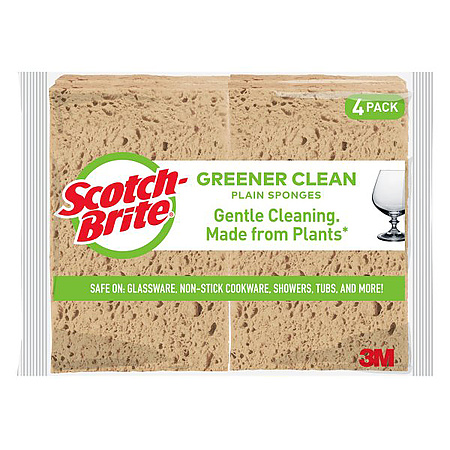 Scotch-Brite Greener Clean Sponges [Rectangular]