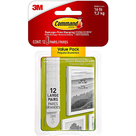 Command Large Picture Hanging Strips [Removable]