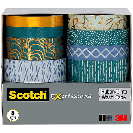 3M Expressions Pack Scotch Washi Crafting Tape
