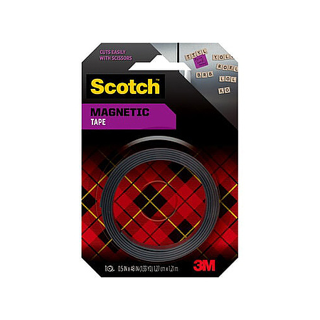 3M MT004 Scotch Indoor Magnetic Tape [Adhesive-Backed]