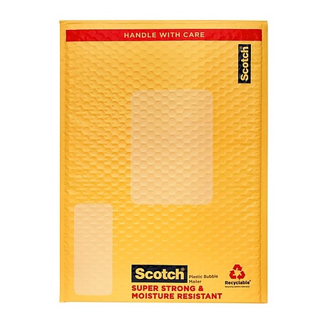 Scotch Poly Cushioned Bubble Mailers