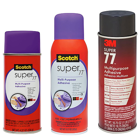 3M Super 77 Scotch Multi-Purpose Spray Adhesive