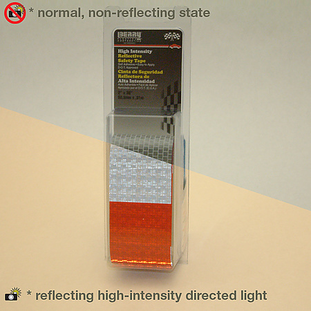 Berry Plastics High Intensity Reflective Safety Tape [DOT-C2] (7621)