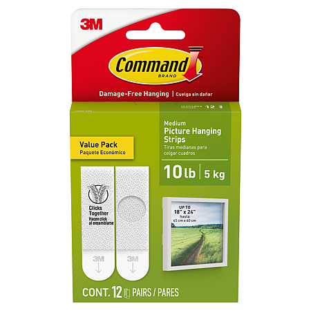 Command Medium Picture Hanging Strips [Removable]