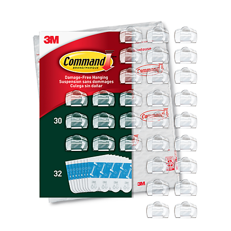 Command Outdoor Light Clips [Removable]