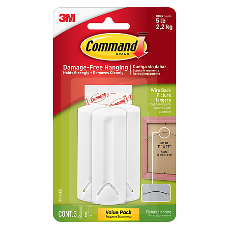 Command Wire-Backed Picture Hanger [Removable]