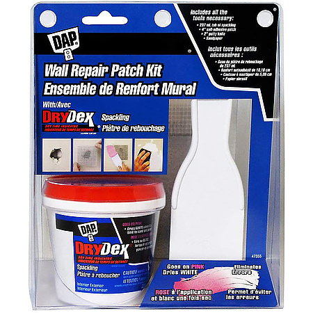 Dap Drydex Wall Repair Patch Kit Findtape - Wall Hole Repair Kit Home Depot