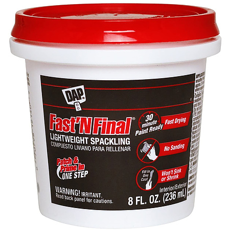 DAP FAST'N FINAL Lightweight Spackling
