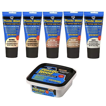 Plastic Wood 3 Oz. Natual Latex Wood Fille - The Home Depot