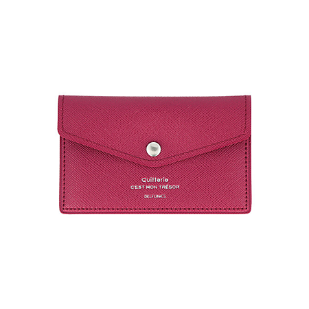 Delfonics Quitterie Card Case with Snap